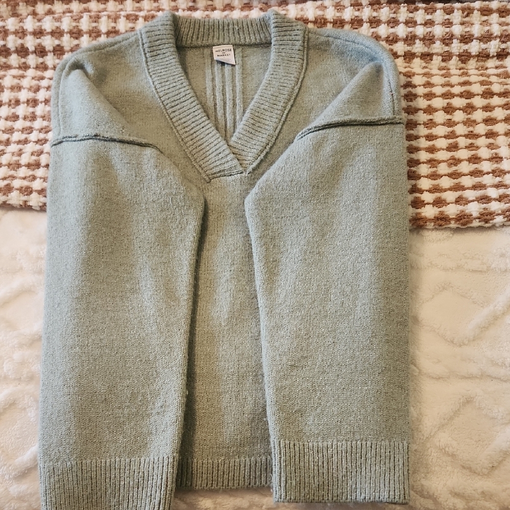Melrose and Market Sage Knit Sweater